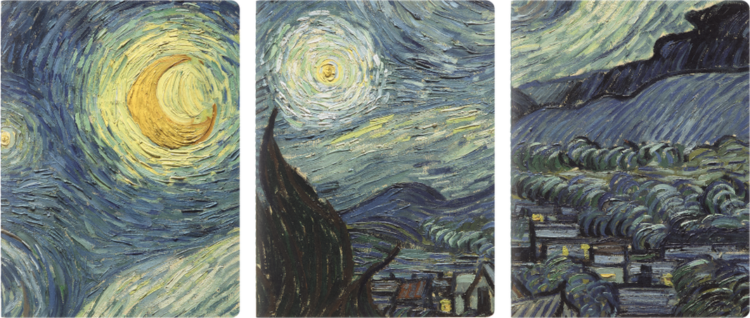 MOMA VAN GOGH BUNDLE SET OF 3 CAHIER PEN