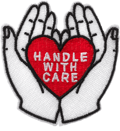 パッチ by Jean André Stick to love by Jean André, Handle with care - 正面