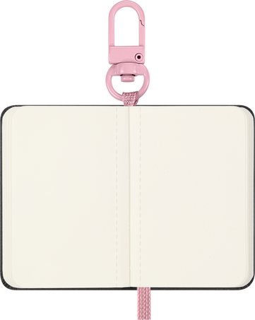 CHARM NOTEBOOK PLAIN - BLACKPINK
