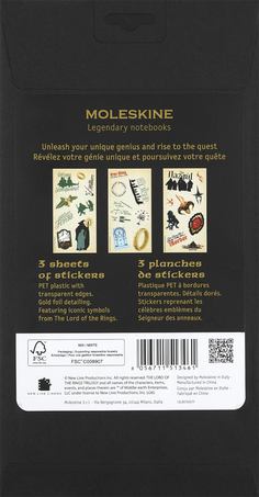 LE LOTR STICKERS SET