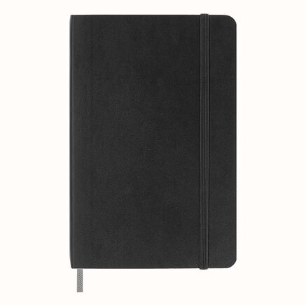 SMART NOTEBOOK RULED SOFT PKT BLACK