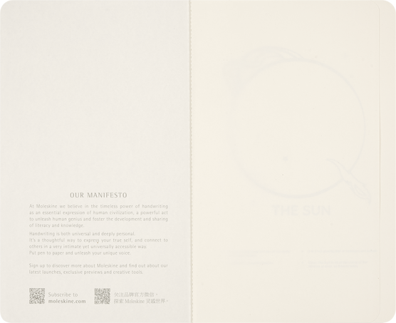 NASA-inspired Limited Edition Volant Journal Large, plain - Side view