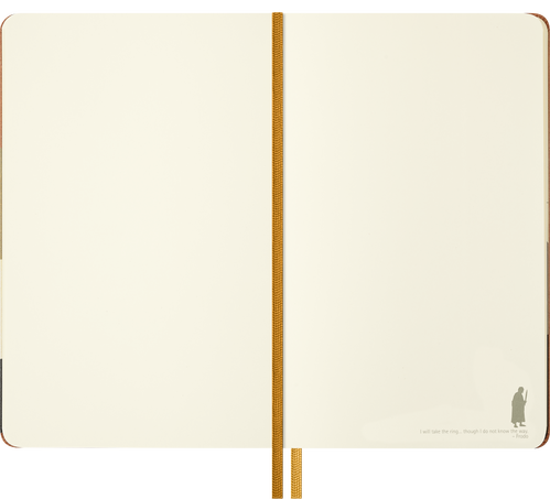 LE LOTR NTBK L PLAIN FRODO SAM NO BOX