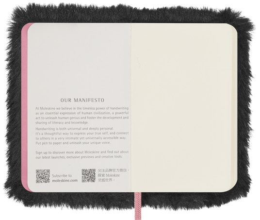 NTBK FUR XS PLAIN BLACK BOX BLACKPINK