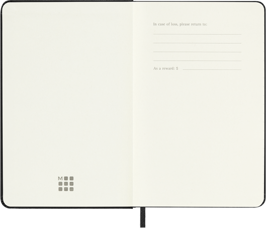 12M WKLY NTBK PK BLK HARD