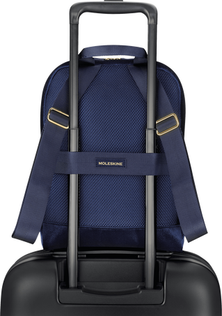 TEXTILE BACKPACK VELVET BLUE SAPPHIRE