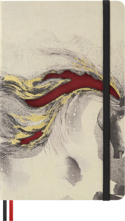 HORSE-LARGE RULED NTBK + BOX_CALLIGRAPHY