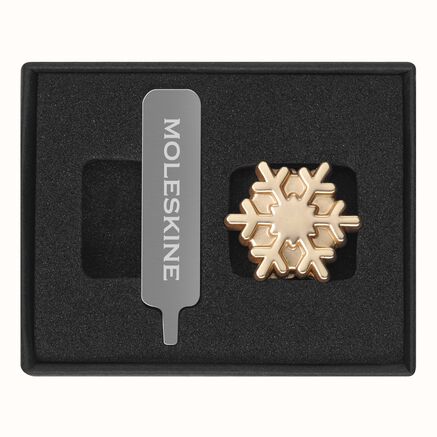 PINS SNOWFLAKE GOLD