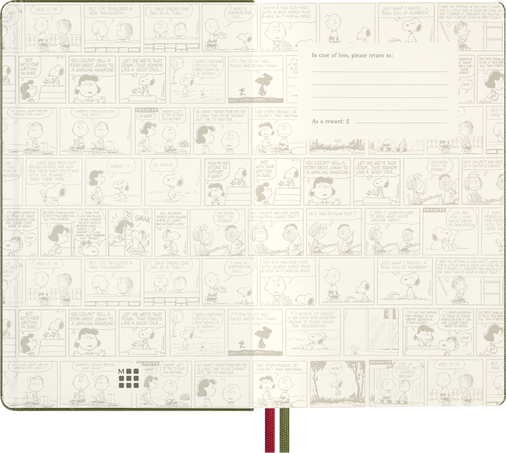 UNDATED PLANNER PEANUTS HARD