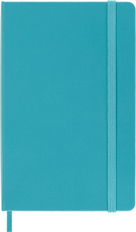 Classic Notebook Hard Cover, Reef Blue - Front view