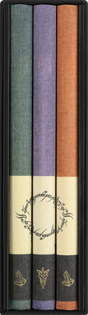 LE LOTR COMPENDIUM BOX 3 NOTEBOOKS