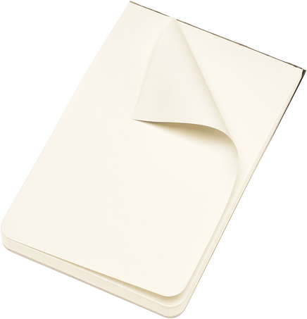 Sketch Pad Art Collection, Black - Back view
