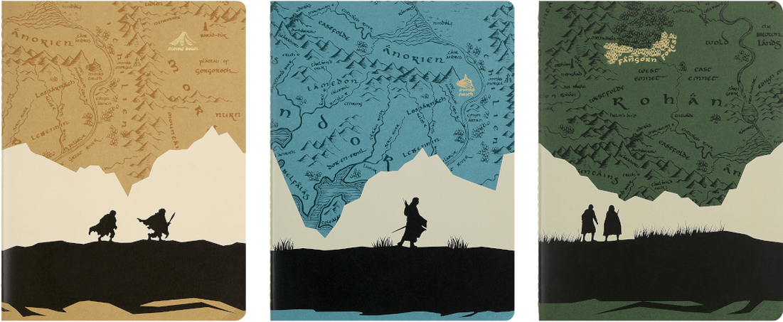 LE LOTR CAHIER RUL XL BUNDLE OF 3