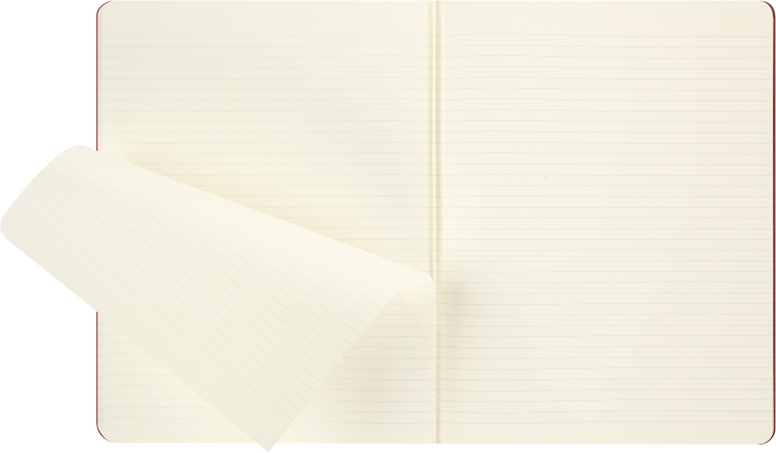 CAHIER JNLS XL RUL PATTERN GRN-BLUE-RED