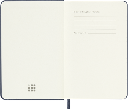 12M WKLY NTBK PK SAP. BLUE HARD