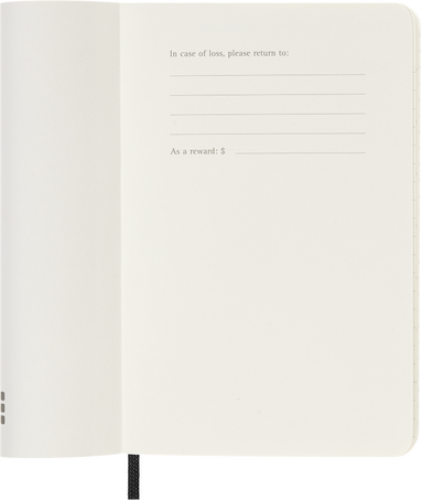 Classic Planner 2025 Pocket Monthly, soft cover, 12 months, Pocket 9x14 cm - Side view