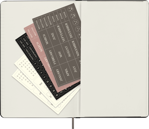 UNDATED WKLY NTB LG BLACK