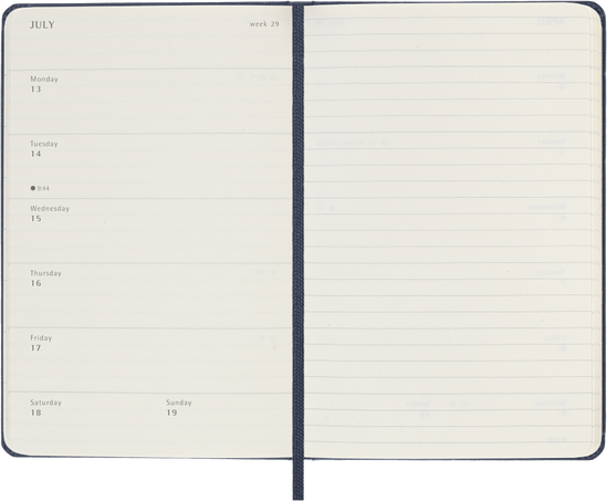 12M WKLY NTBK PK SAP. BLUE HARD