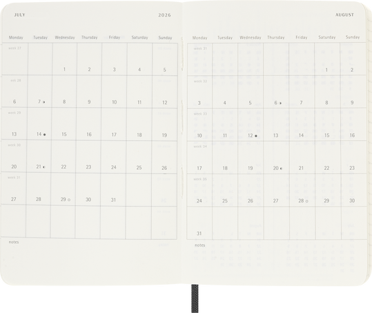 12M MONTHLY PK BLK SOFT