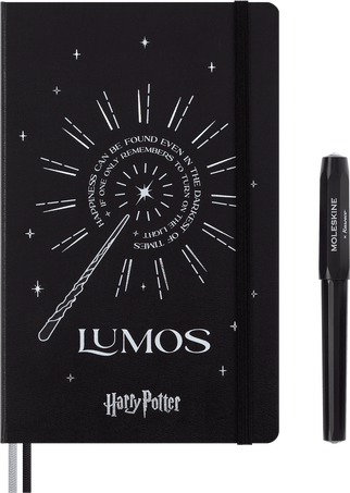 Wizarding World Harry Potter Limited Edition Bundle Gift Set with Kaweco rollerball pen and notebook - Side view