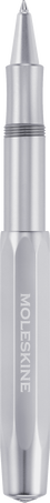 Rollerball Pen Moleskine x Kaweco Aluminium, Silver - Front view