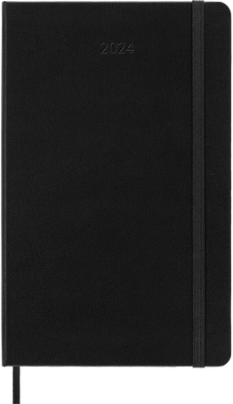 Classic Planner 2024 ブラック - 正面
