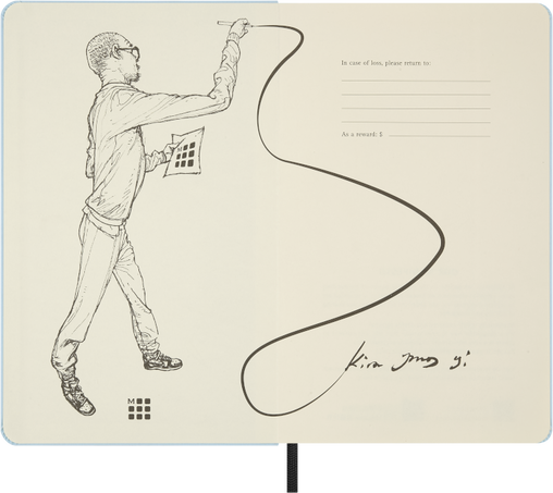 NOTEBOOK LARGE HARD PLAIN KIM JUNG GI