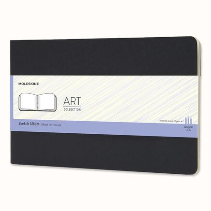 ART CAHIER SKETCH ALBUM LG BLACK