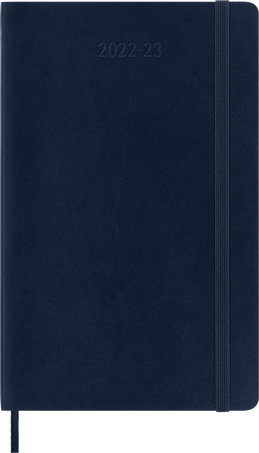 Classic Planner 2022/2023 Weekly 18-Month, Sapphire Blue - Front view