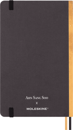 Ahn Sang Sooの辰年ノートブック 大型罫線入りハードカバー+ギフトボックス - 横