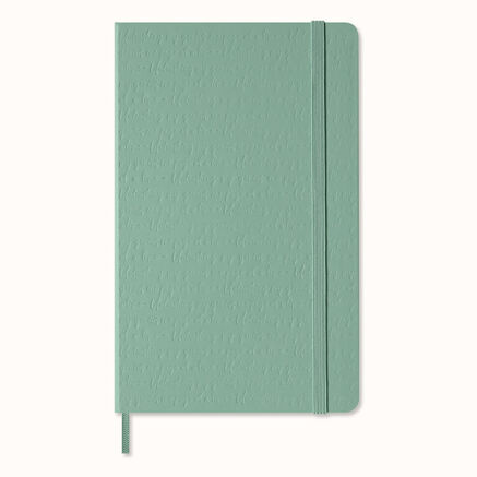 NOTEBOOK LG RULED HARD SAGE GREEN+TEXT