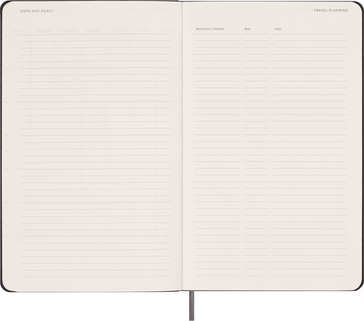 UNDATED WKLY NTB LG BLACK