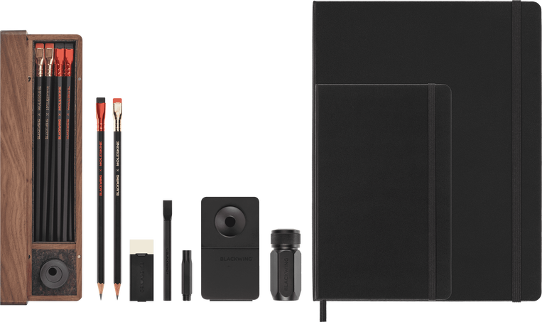 モレスキン×ブラックウィング アトリエセット ブラックウイング×モレスキン アトリエセット ブラック | Moleskine