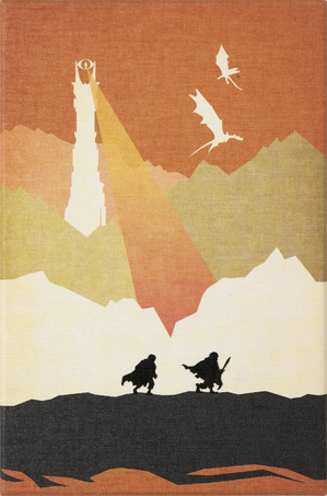 LE LOTR NTBK LARGE RUL FRODO SAM W/BOX