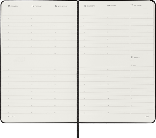 Classic Planner 2024 ブラック - 横