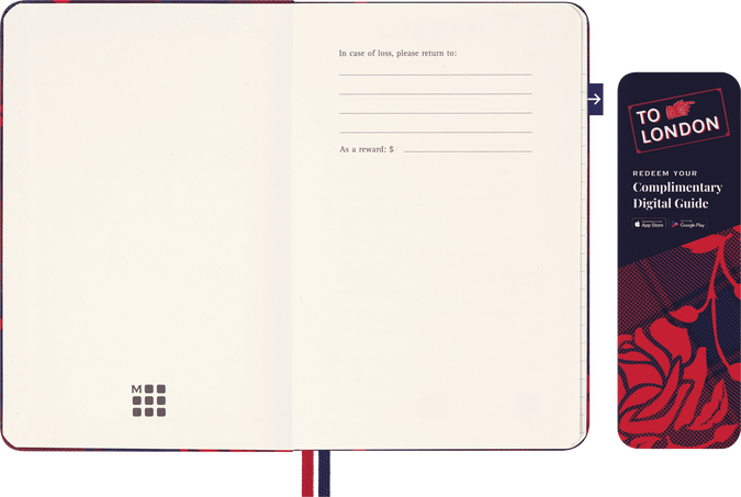 ロンドン トラベルガイド LUXE x Moleskine シティノートブック
