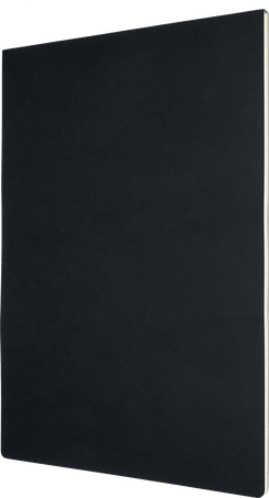 Sketch Pad Art Collection, Black - Front view