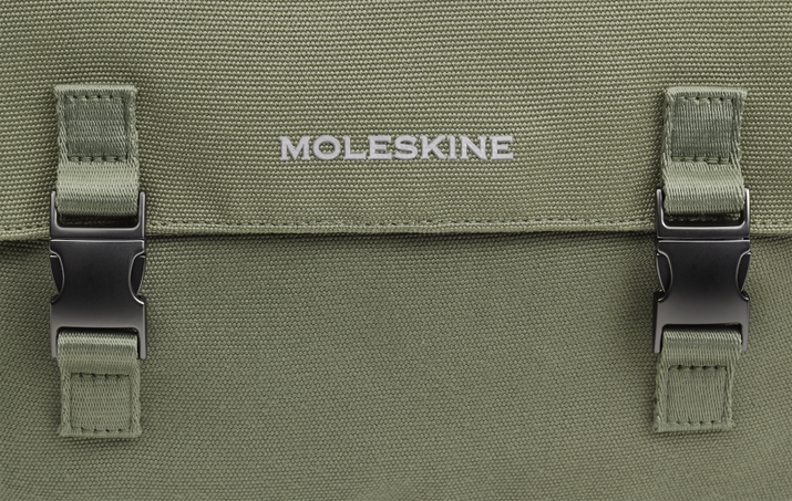 Legendary Travel Backpack Rolltop, Military Green, Green - Side view