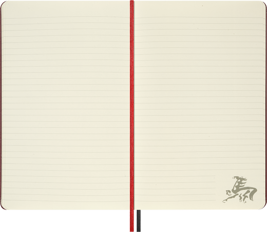 HORSE-THEMED BOX NB WOODCUT+BLACKW.PENC