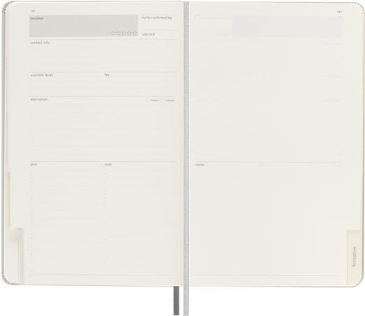 PASSION JOURNAL - WEDDING