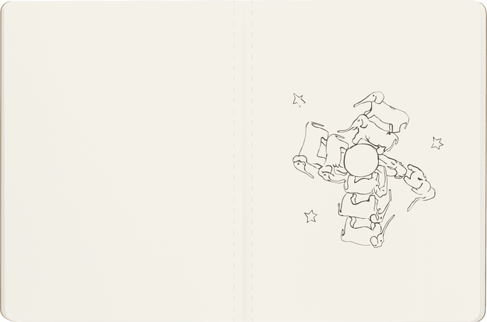 LE NB & CAHIER P.PRINCE SET ELEPHANT