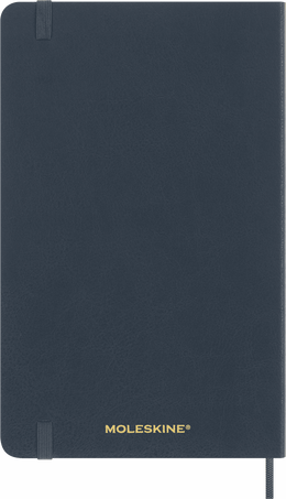 Precious & Ethical Notebook Vegan Soft Cover, Ruled, Petroleum - Back view