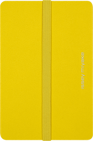 BUSINESS CARD HOLD. YELLOW ISSEY MIYAKE
