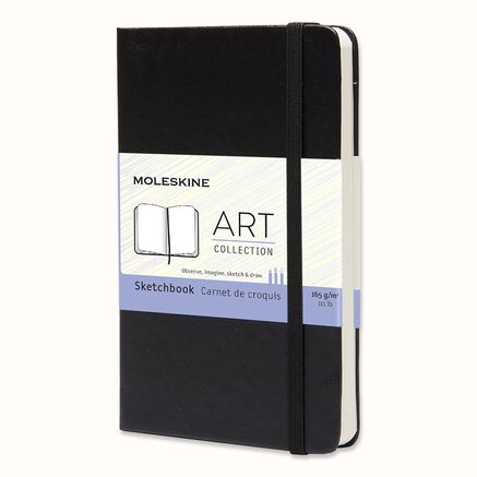 ART SKETCHBOOK PKT BLK