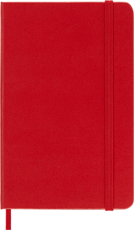 クラシック ノートブック NOTEBOOK PKT PLA S.RED F2 HARD