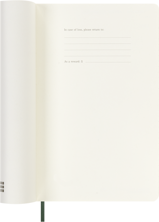 18M WKLY NTBK LG MYRTLE GREEN SOFT