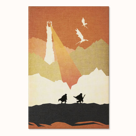 LE LOTR NTBK LARGE RUL FRODO SAM W/BOX