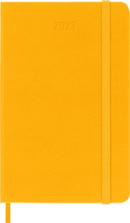 Classic Planner 2023 Weekly 12-Month, イエローオレンジ - Front view