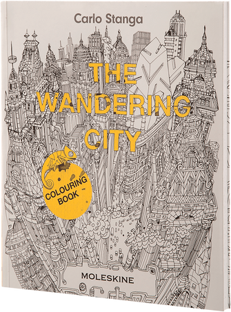 ワンダリングシティ WANDERING CITY COLOURING BOOK