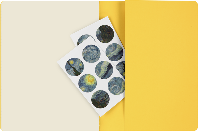 MOMA VAN GOGH CAHIER XL RULED